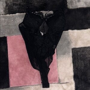 Fashion Nova Black Lace Bra Intimates